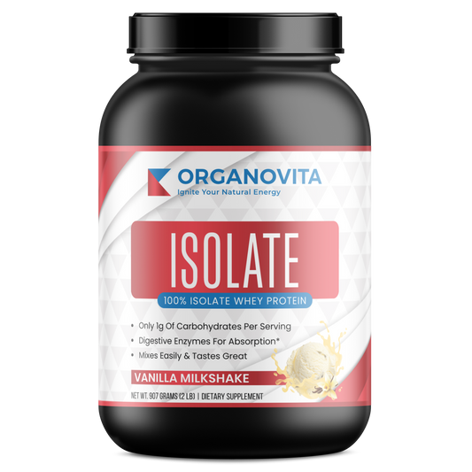 2lb 100% Whey Isolate Vanilla – 30 servings