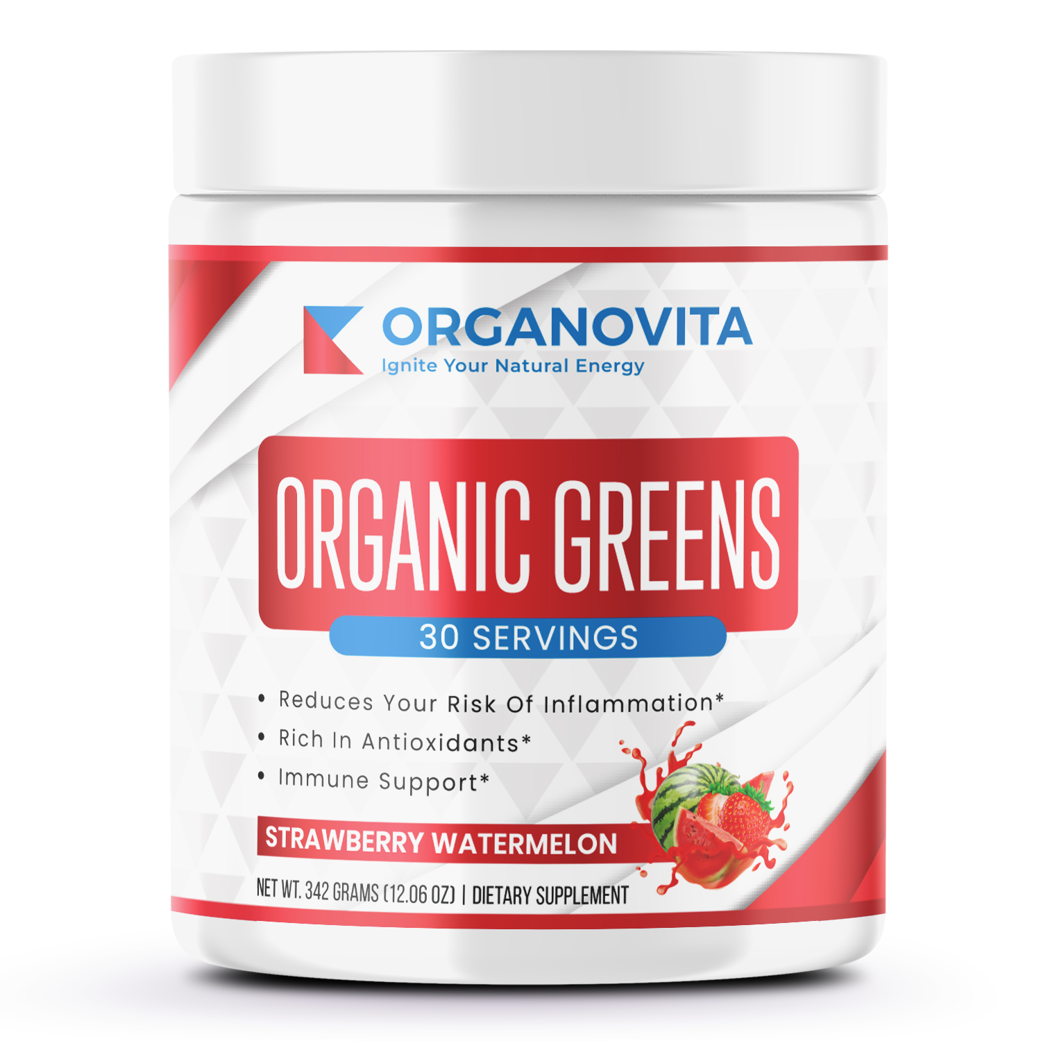 Organic Super Greens - Watermelon