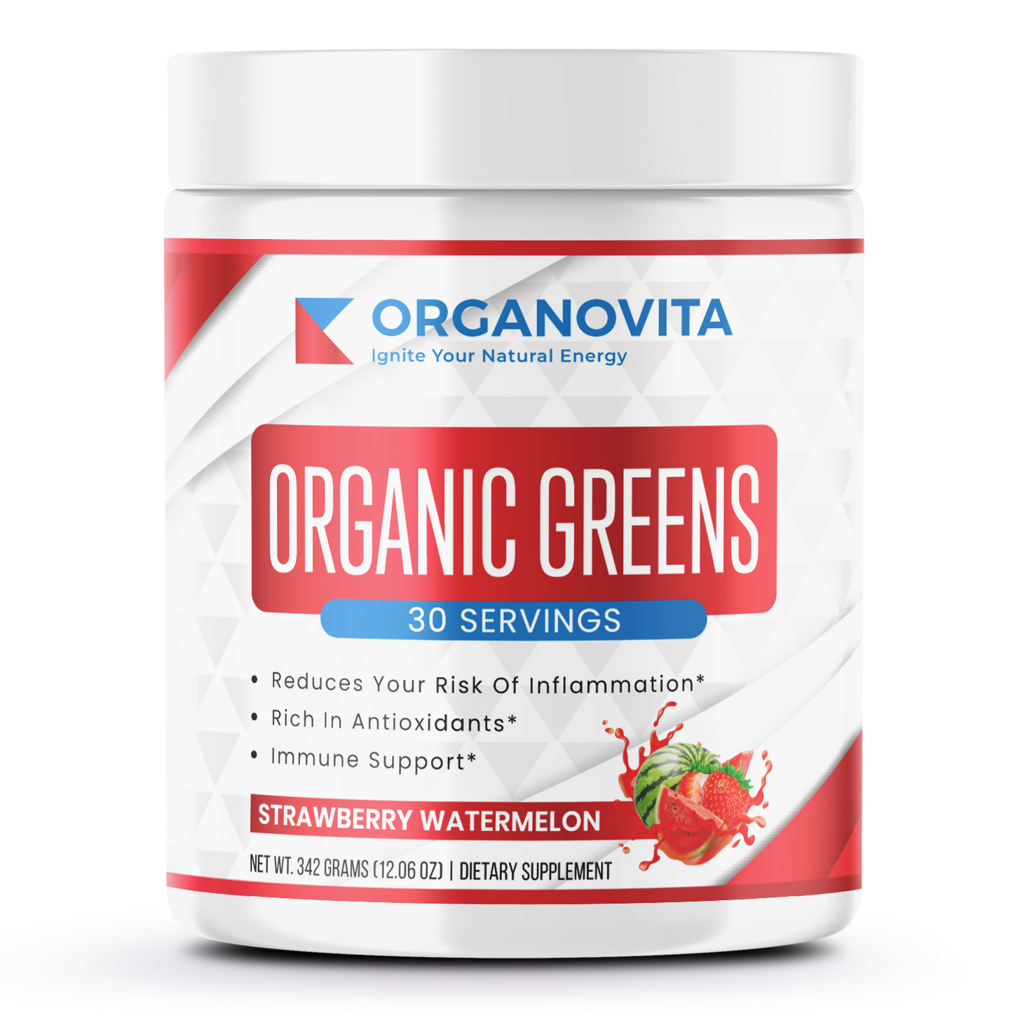 Organic Super Greens - Watermelon